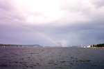 Rainbow over Nanaimo Harbour - Scenic photos