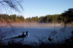 Icy Westwood Lake, Nanaimo