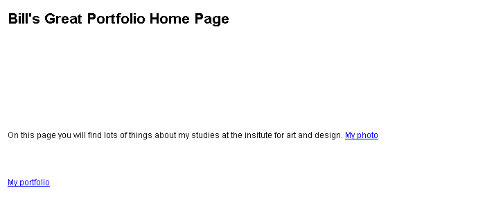 web page design tips - example of poor proximity on a page